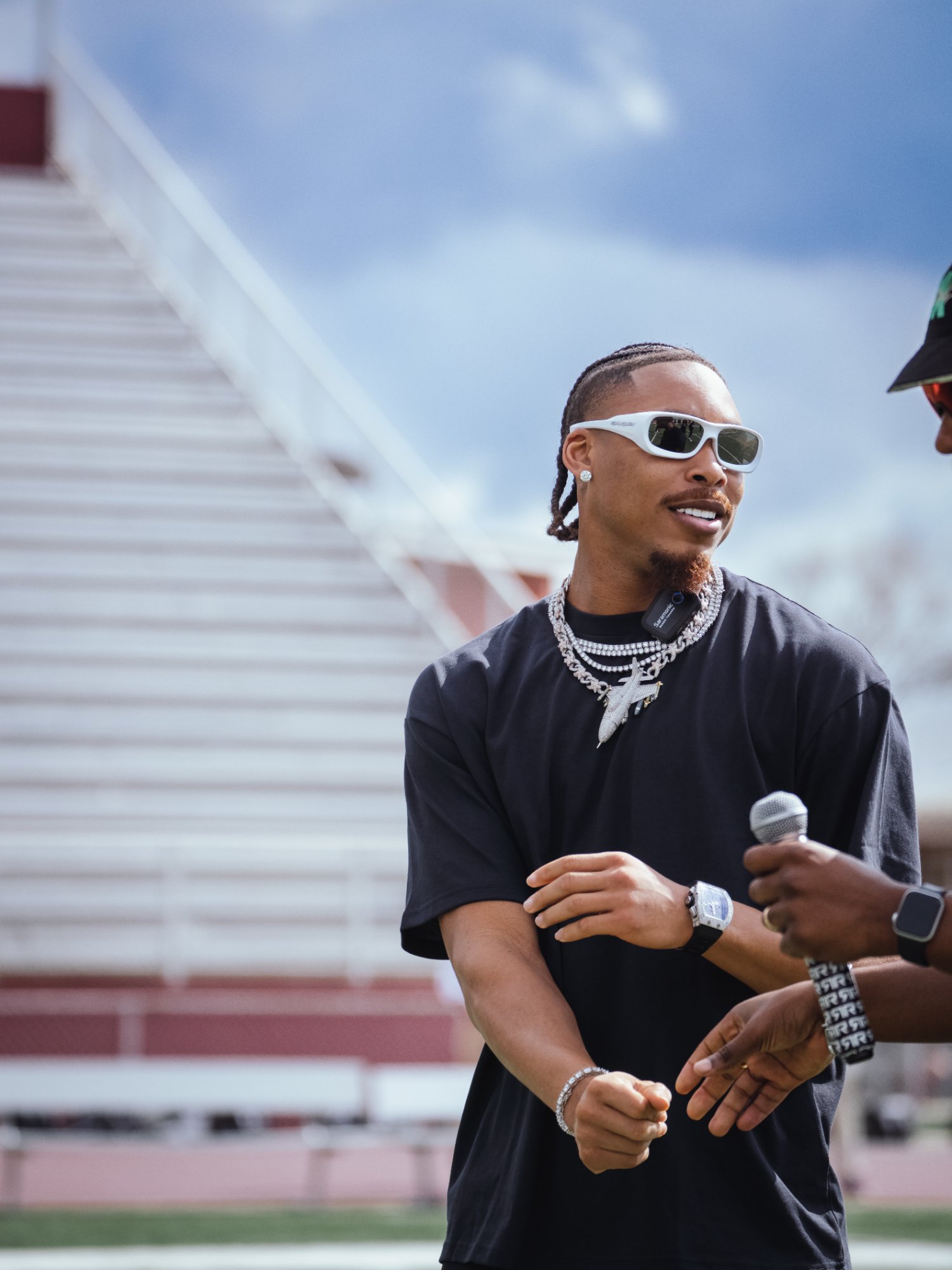 Event photography - athlete interview