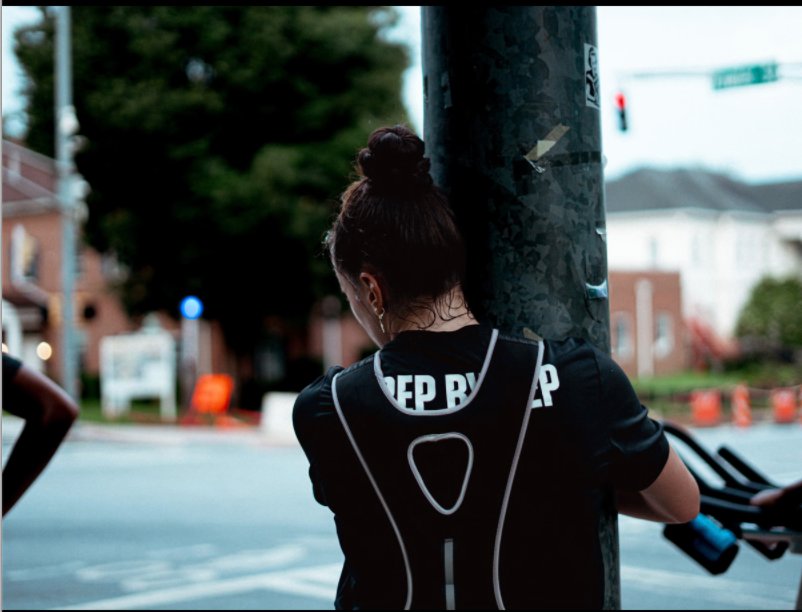 Street photography - runner